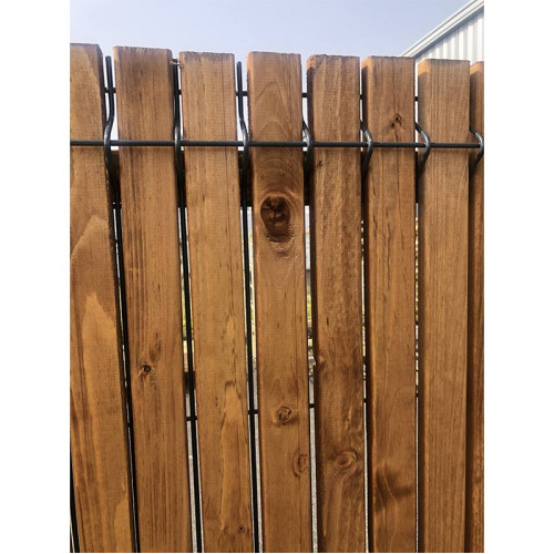 Kit de lames en composite Premium pour panneaux de clôture rigides