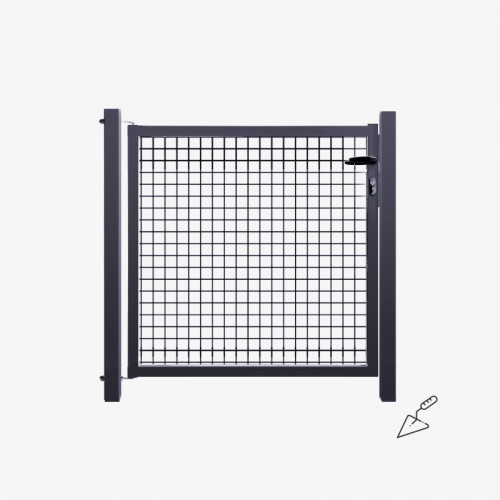 Portillon de jardin PREMIUM Grillagé 50/50 Instant Clôture